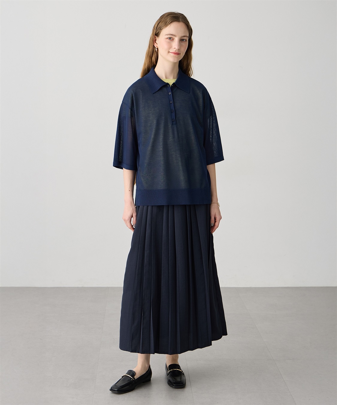 LE SOUK HOLIDAY ポロカラーニットプルオーバー_sub_15