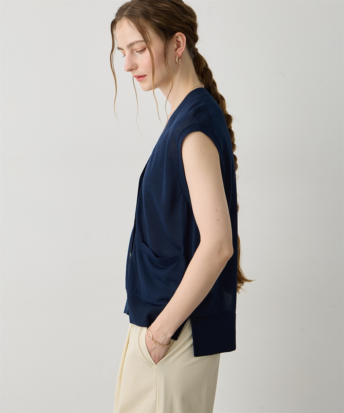 LE SOUK HOLIDAY ポケットシアーベスト_sub_4