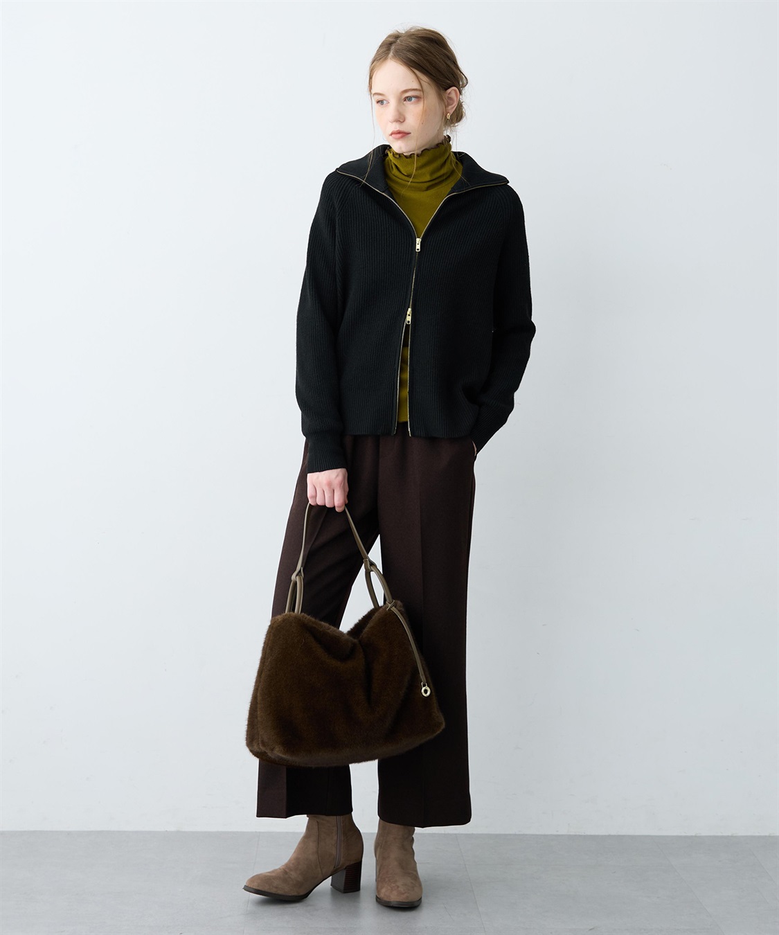 LE SOUK HOLIDAY ドライバーズニットジャケット【ハンドウォッシャブル】_sub_9