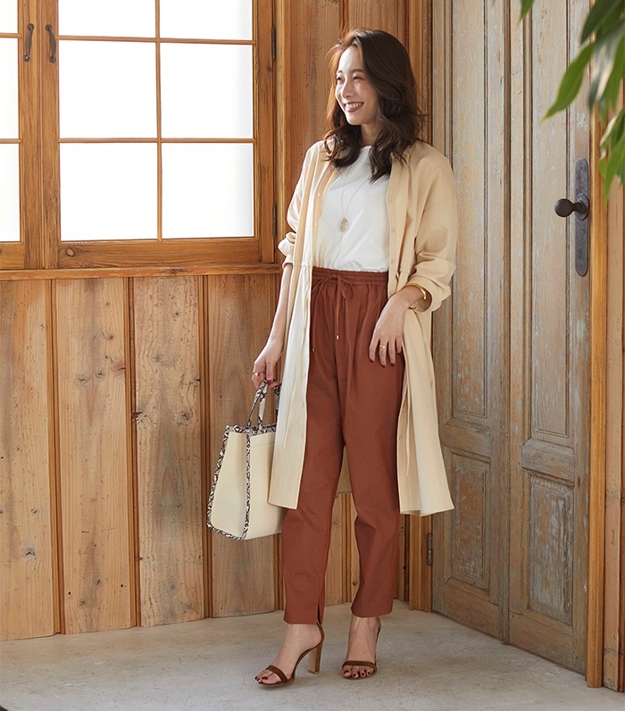 LE SOUK HOLIDAY シャツ羽織りワンピース_sub_1