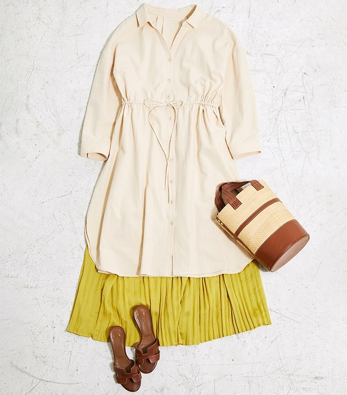 LE SOUK HOLIDAY シャツ羽織りワンピース_sub_7