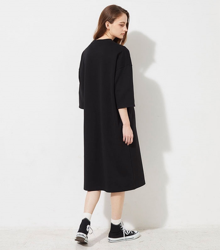 ナイロンタックミディスカート | LANVIN en Bleu (Women
