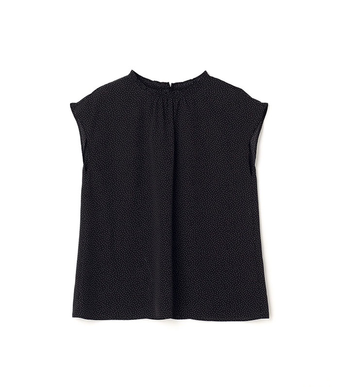 LE SOUK HOLIDAY ドットプリントフレンチブラウス_sub_13