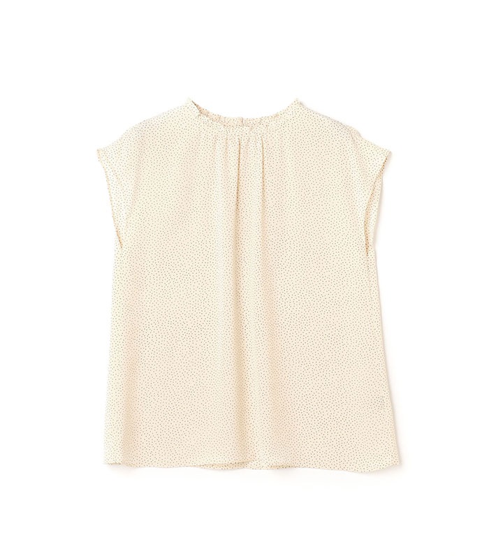 LE SOUK HOLIDAY ドットプリントフレンチブラウス_sub_14