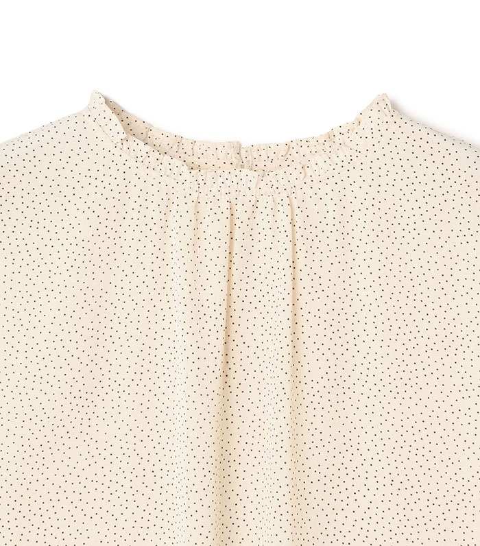 LE SOUK HOLIDAY ドットプリントフレンチブラウス_sub_16