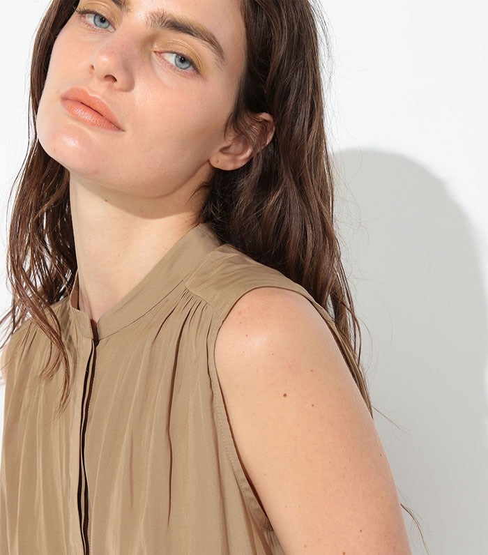 LE SOUK HOLIDAY デシンノースリーブブラウス_sub_2