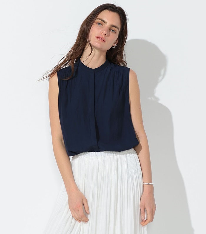 LE SOUK HOLIDAY デシンノースリーブブラウス_sub_8