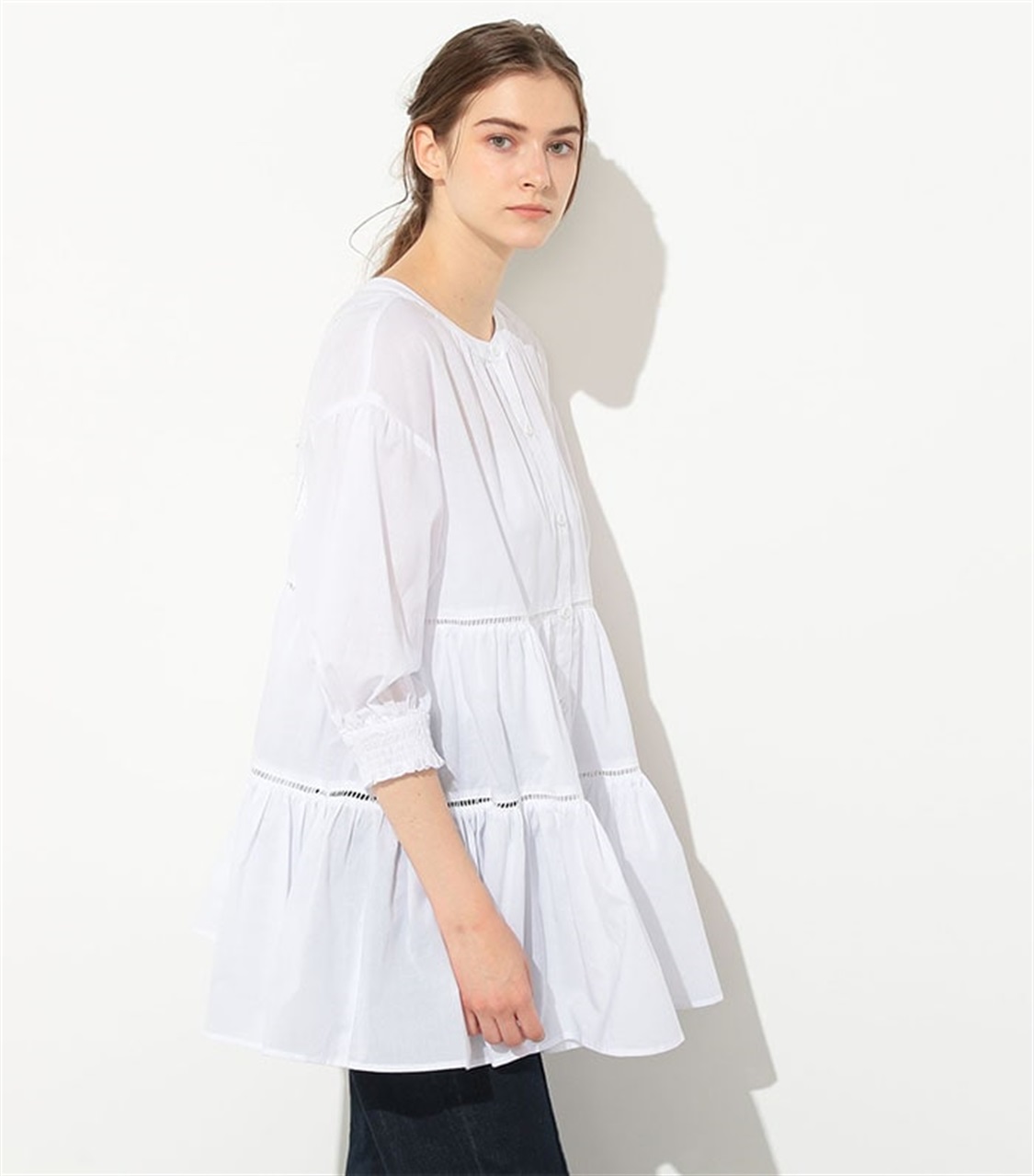 LE SOUK HOLIDAY 2wayティアードブラウス_sub_9