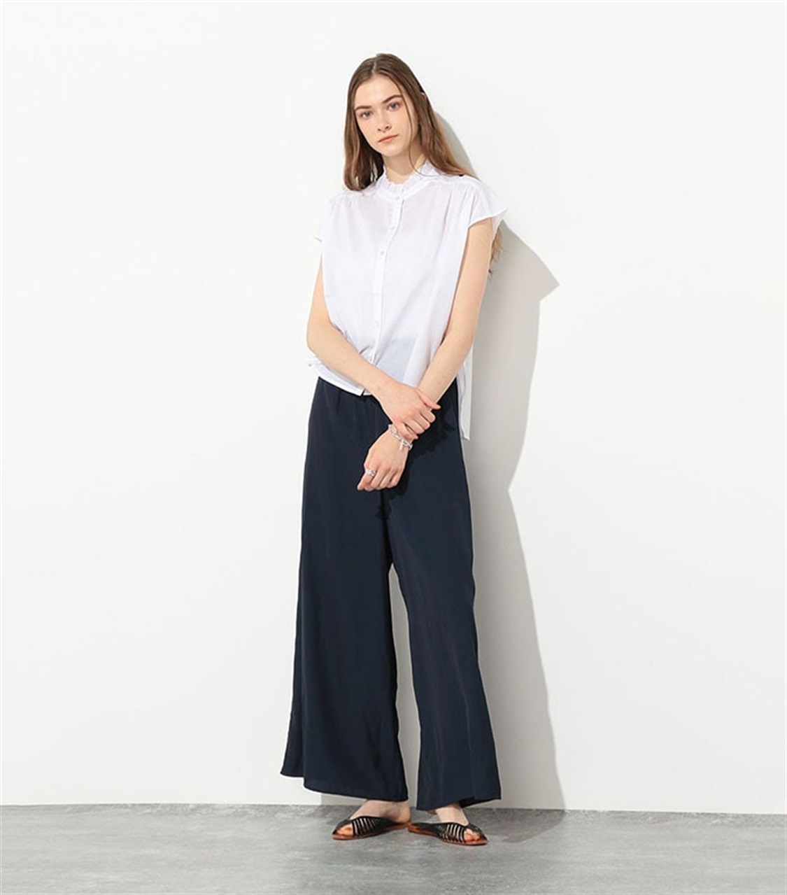 LE SOUK HOLIDAY 衿フリルブラウス_sub_6