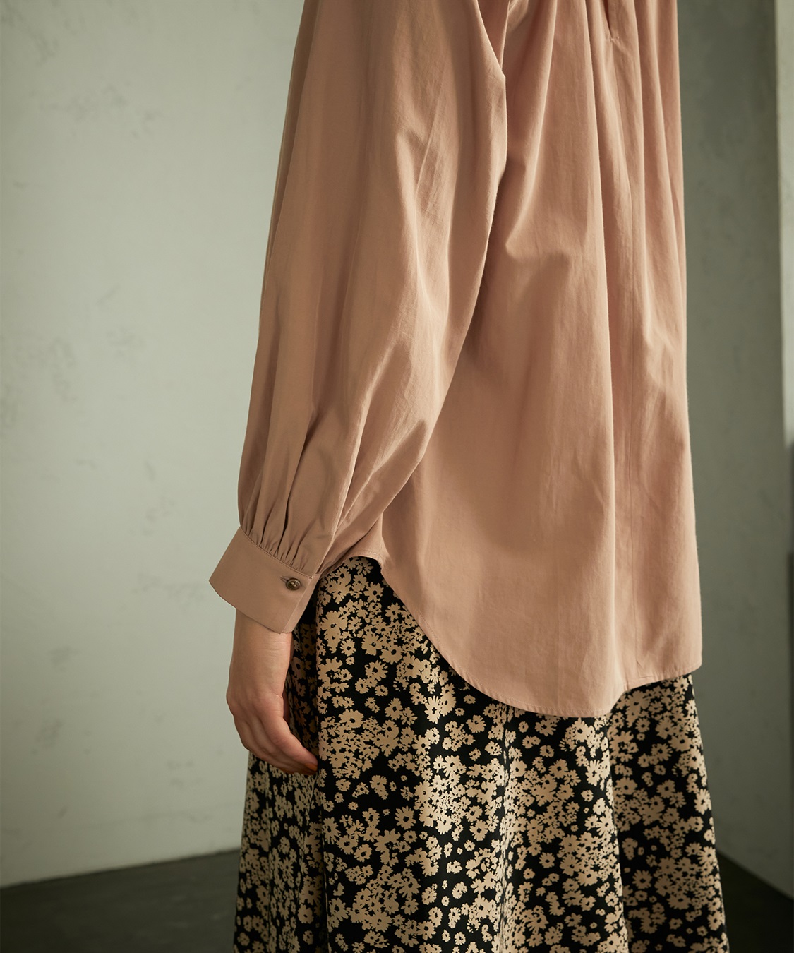 LE SOUK HOLIDAY ギャザーネックブラウス_sub_3