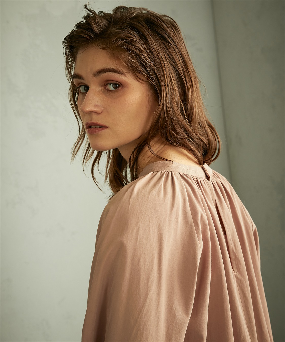 LE SOUK HOLIDAY ギャザーネックブラウス_sub_4