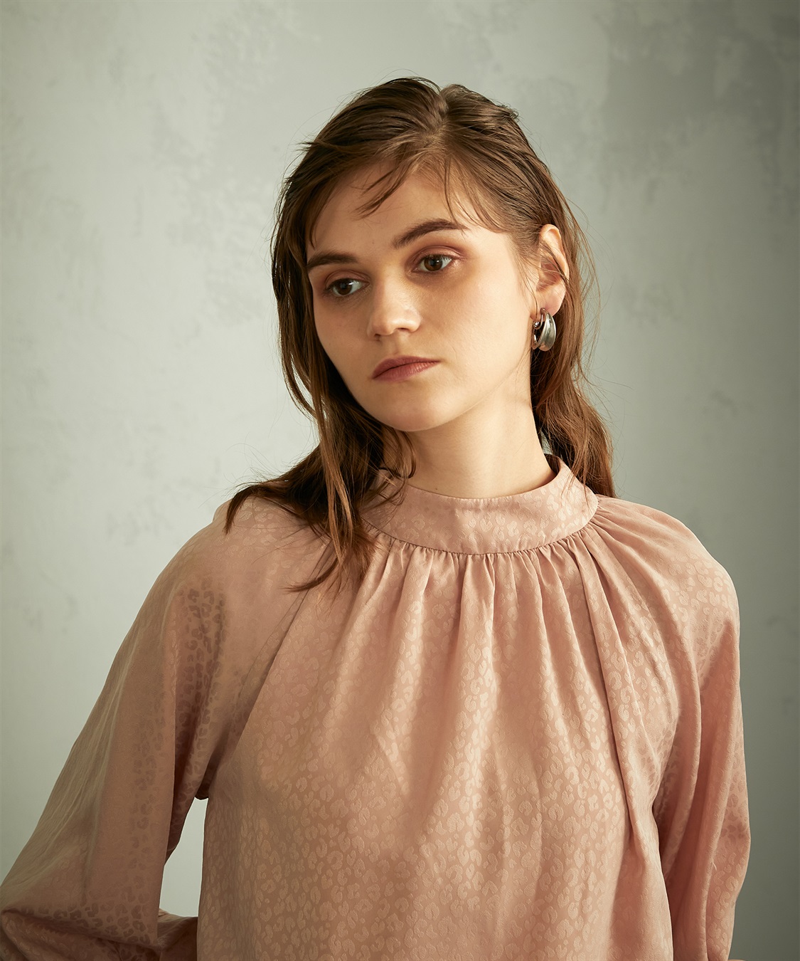 LE SOUK HOLIDAY レオパードジャガードブラウス_sub_2