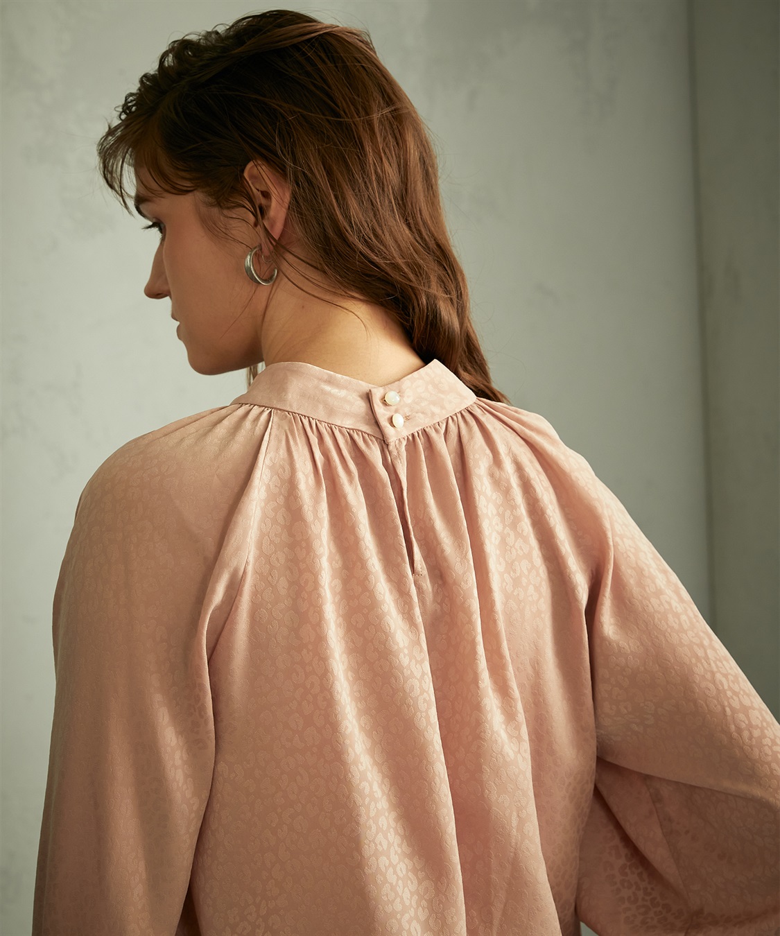 LE SOUK HOLIDAY レオパードジャガードブラウス_sub_6