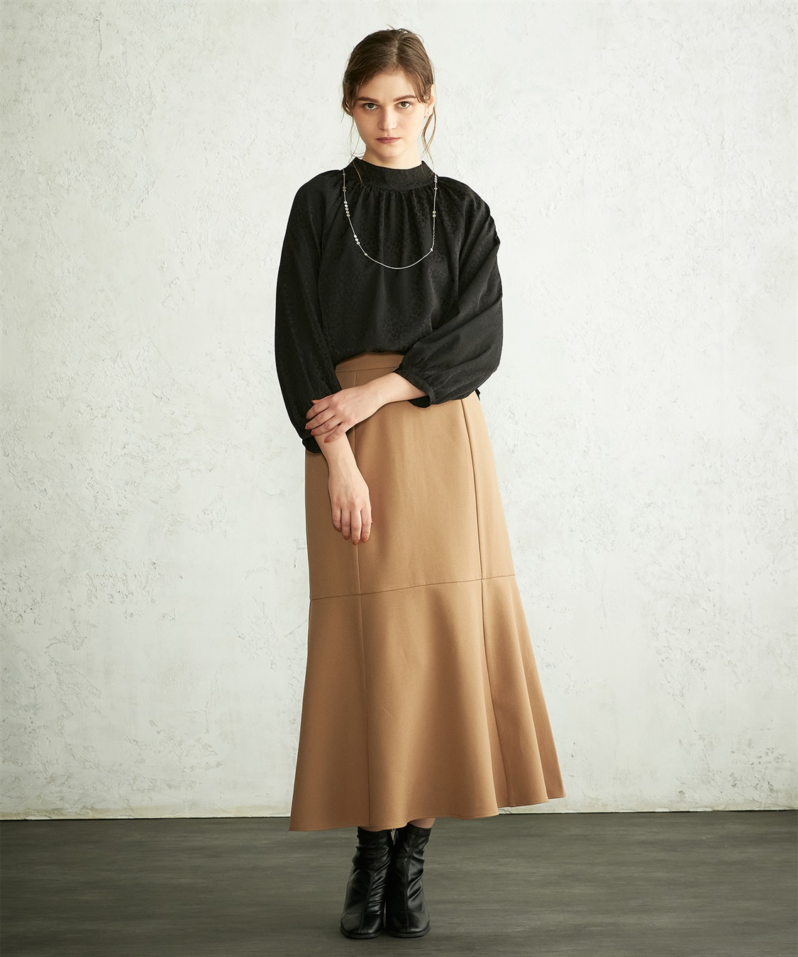 LE SOUK HOLIDAY レオパードジャガードブラウス_sub_11