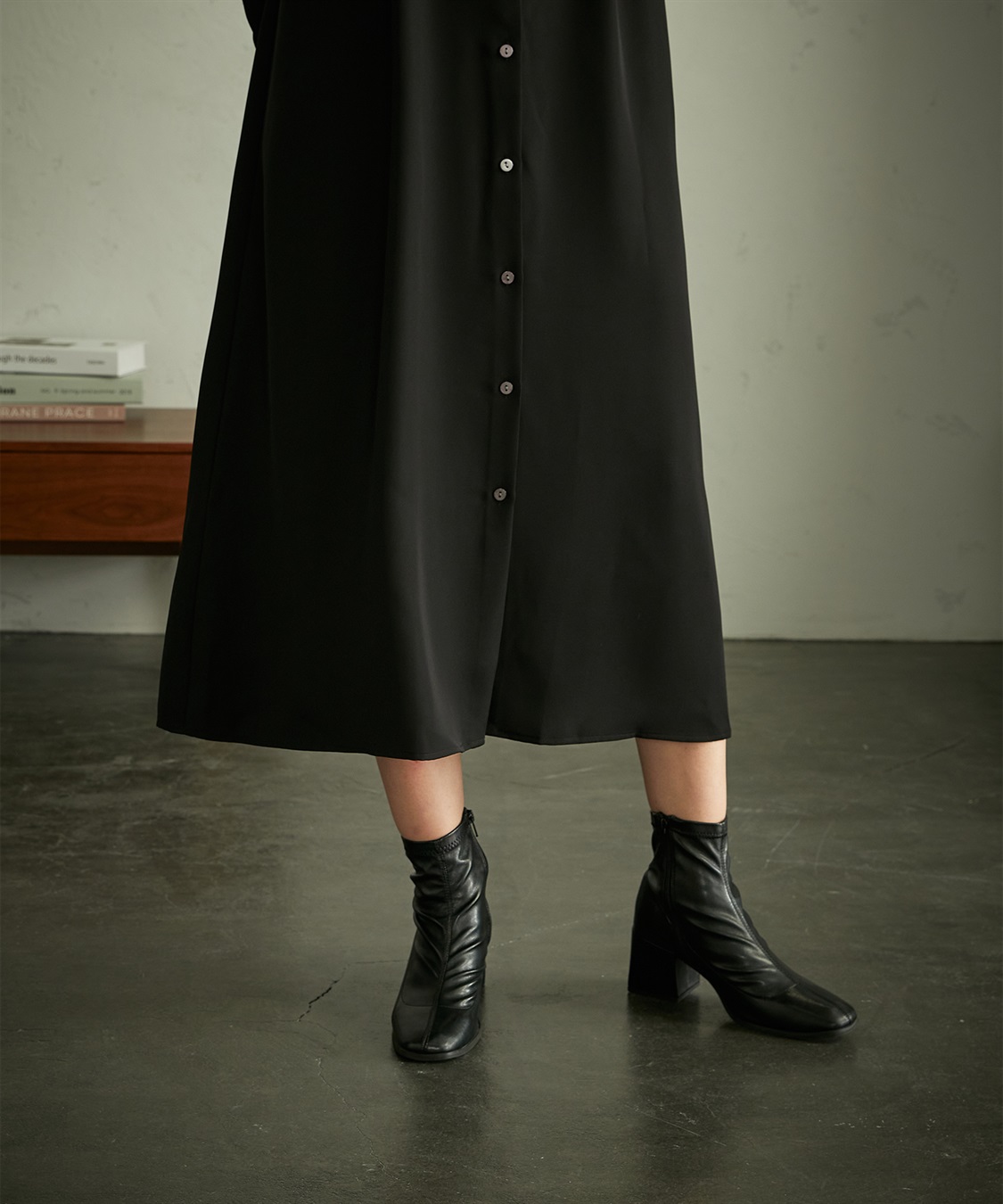 LE SOUK HOLIDAY バックタックデザインワンピース_sub_9