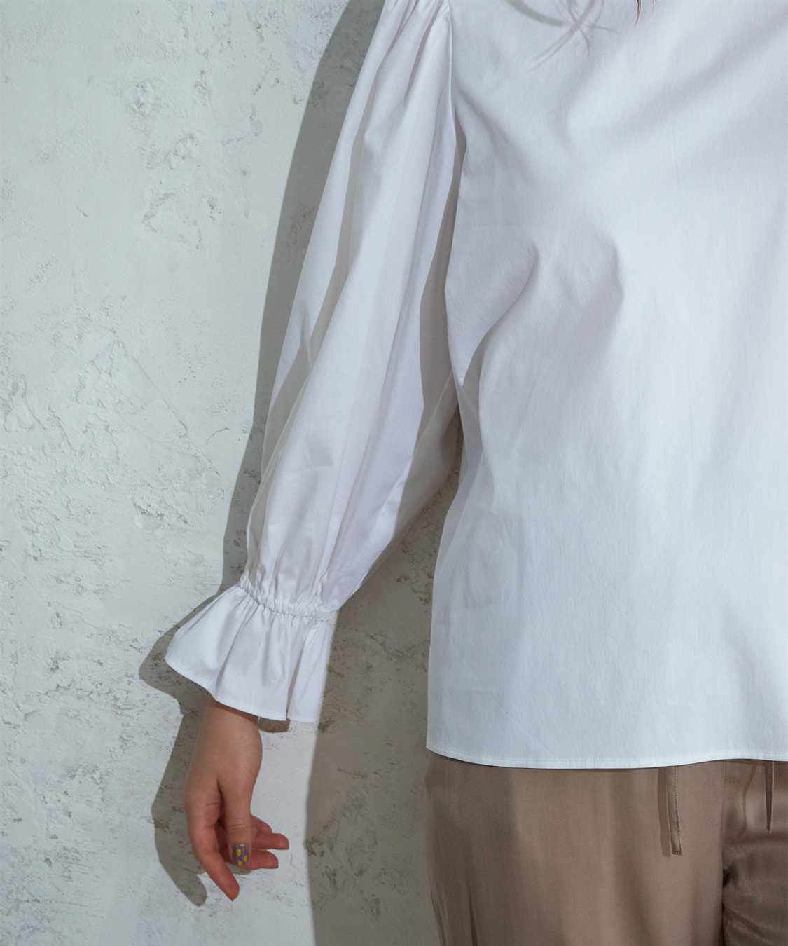 キャンディスリーブブラウス LE SOUK HOLIDAY｜クロスプラス公式通販サイト