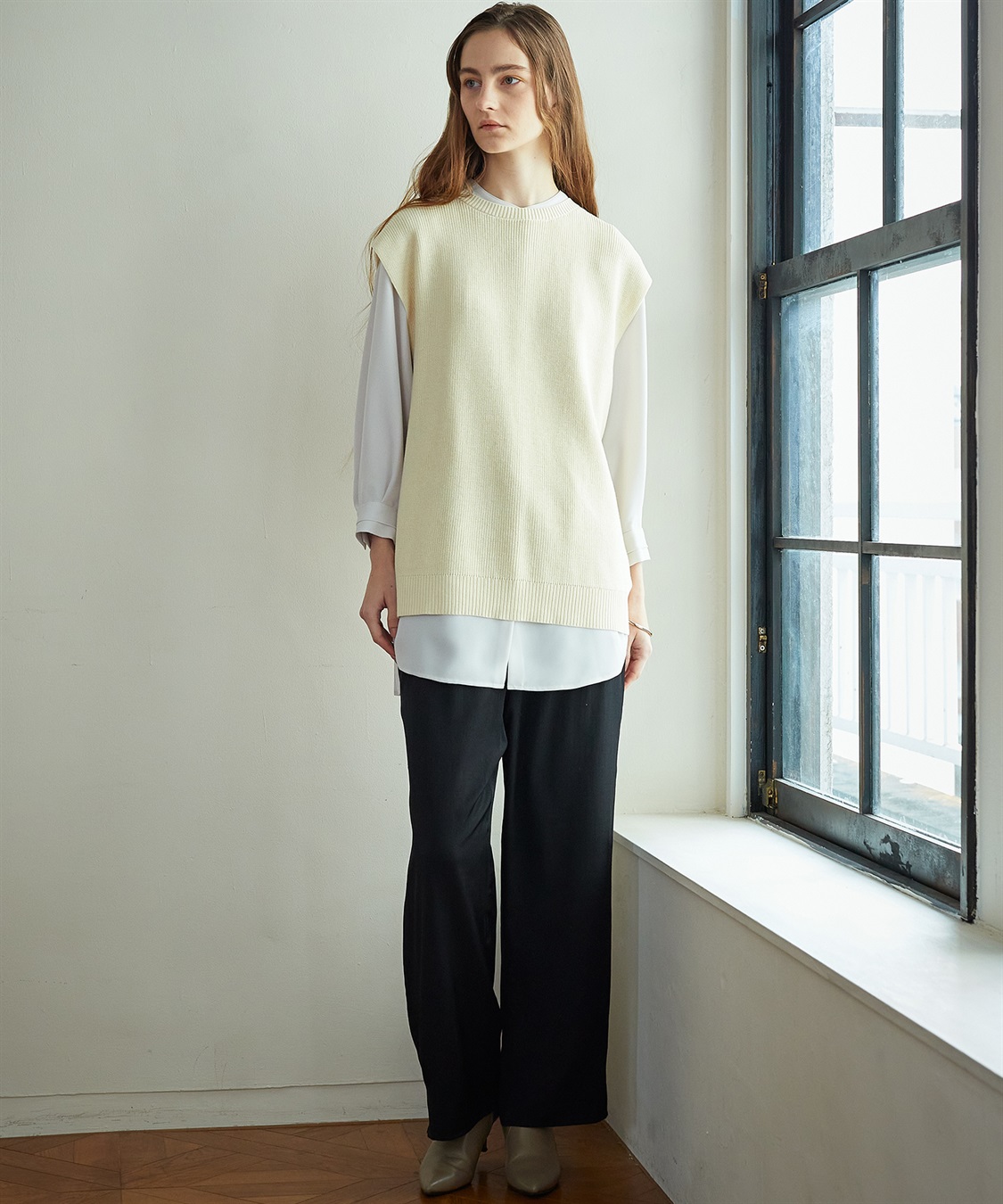 LE SOUK HOLIDAY バックタックブラウス_sub_3