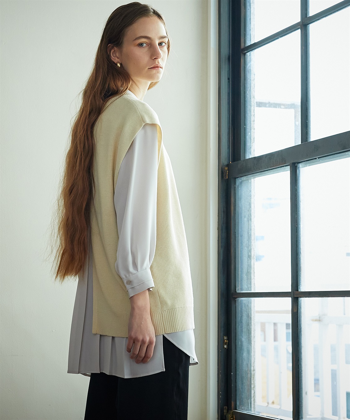 LE SOUK HOLIDAY バックタックブラウス_sub_4