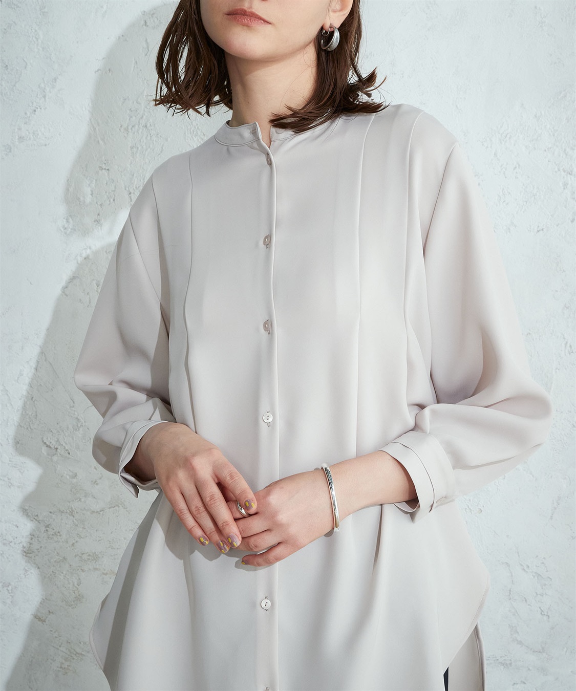 バックタックブラウス LE SOUK HOLIDAY｜クロスプラス公式通販サイト