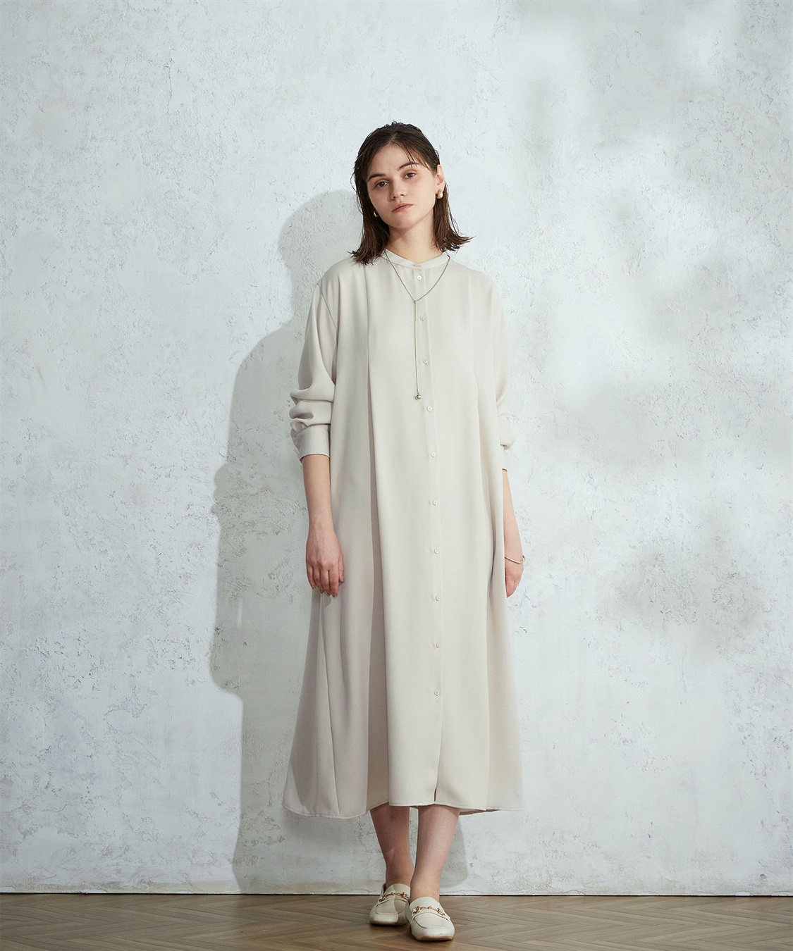 バックタックワンピース LE SOUK HOLIDAY｜クロスプラス公式通販サイト