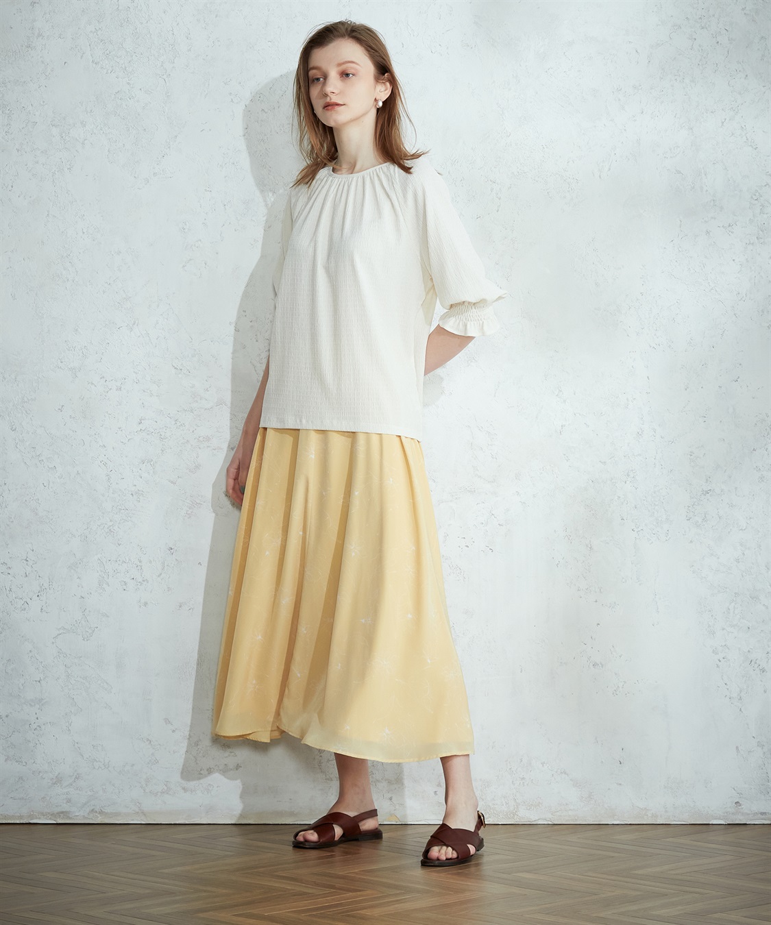 LE SOUK HOLIDAY ギャザースリーブブラウス_sub_11