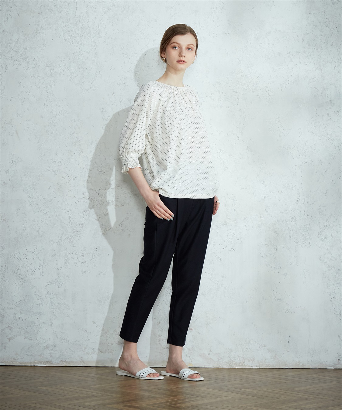 LE SOUK HOLIDAY ギャザースリーブブラウス_sub_15