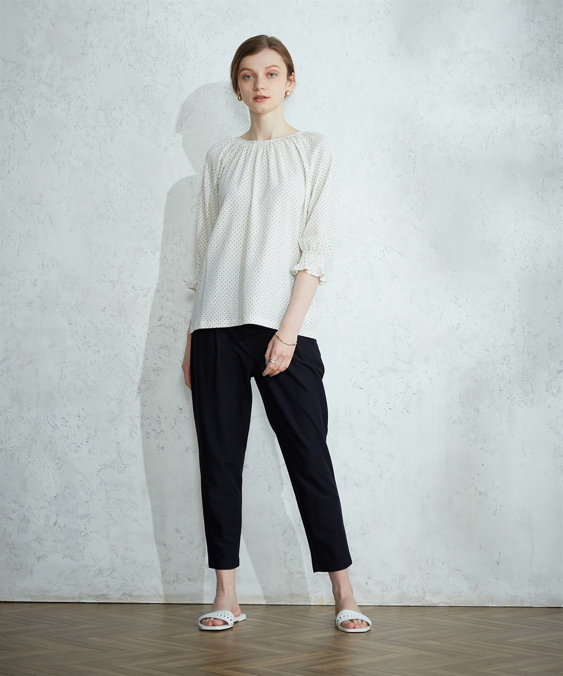 LE SOUK HOLIDAY ギャザースリーブブラウス_sub_16