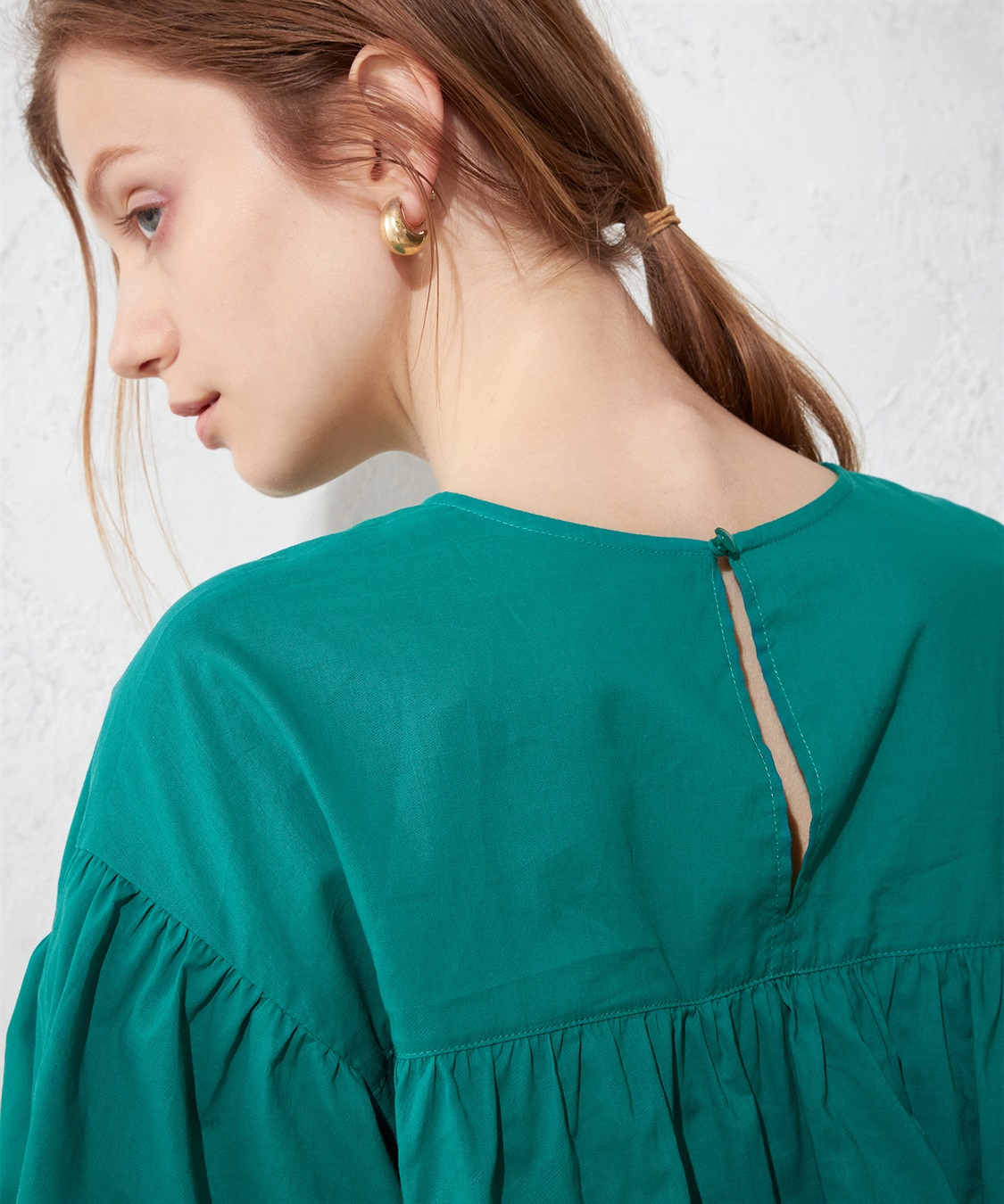 LE SOUK HOLIDAY フレアスリーブティアードブラウス_sub_7