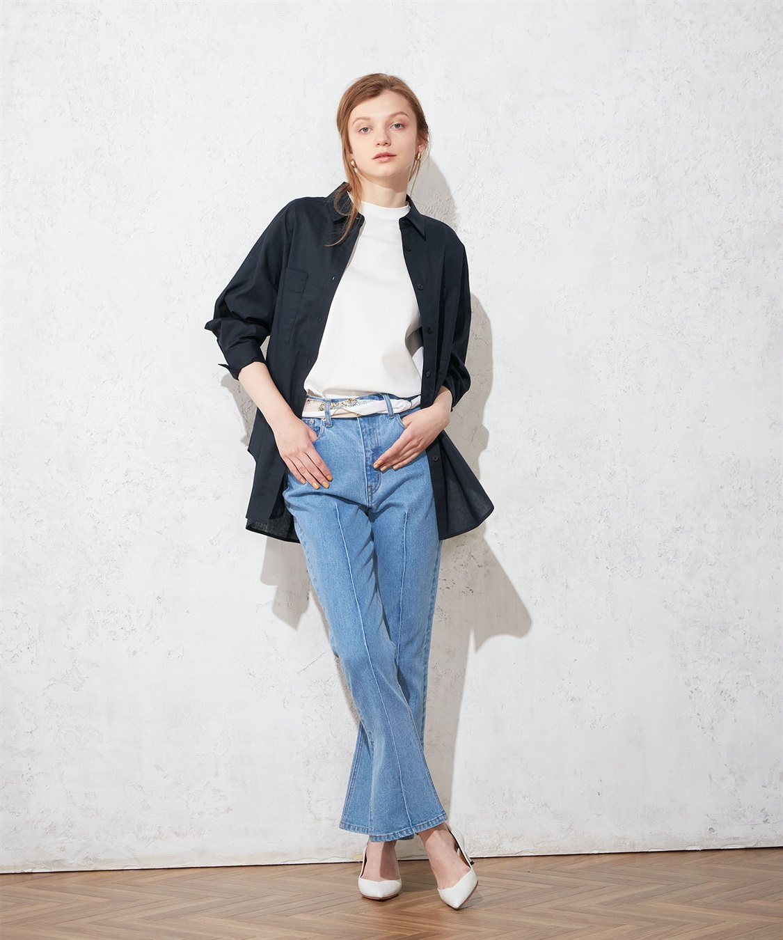 LE SOUK HOLIDAY リネンブレンドオーバーシャツ_sub_7