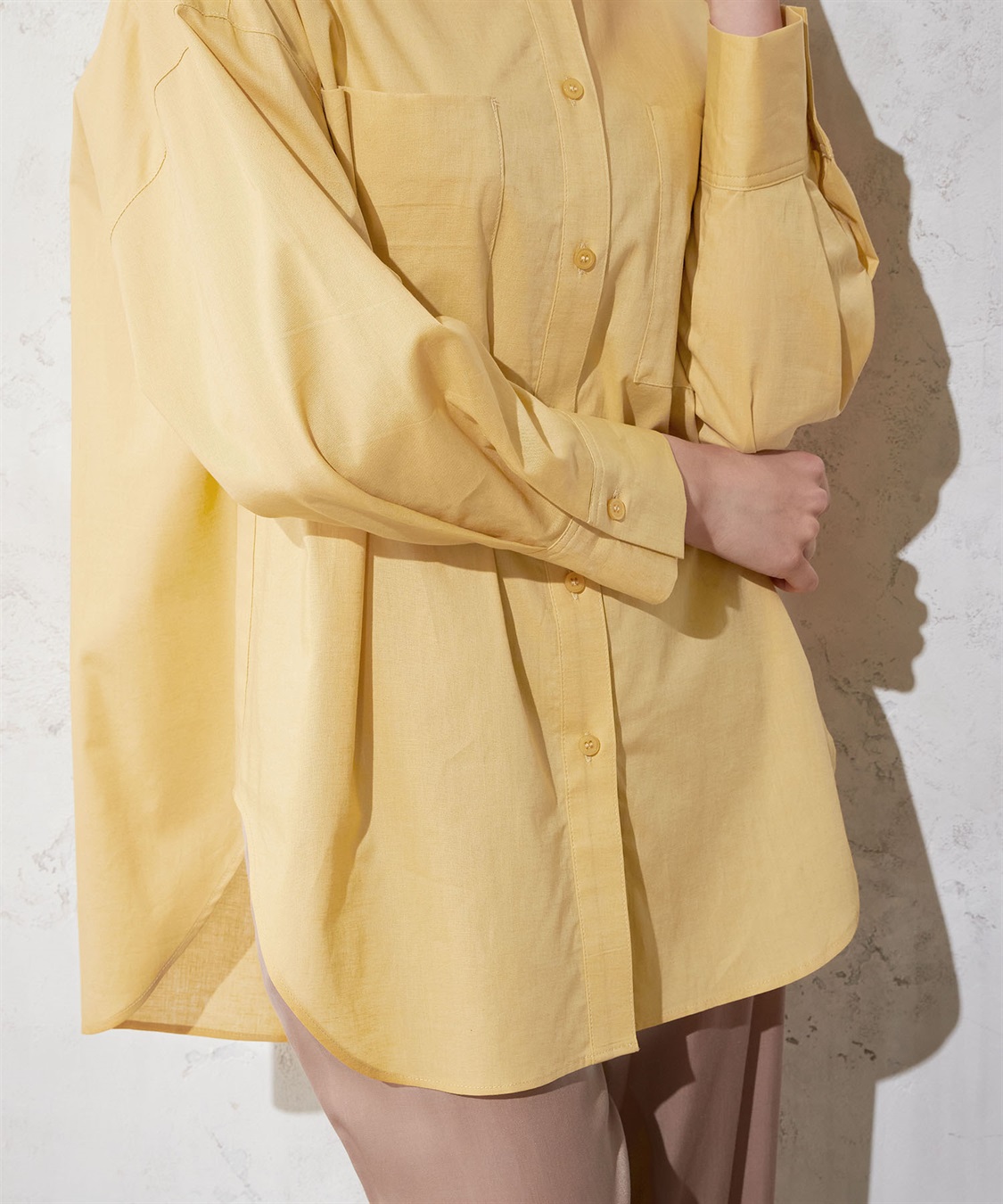 LE SOUK HOLIDAY リネンブレンドオーバーシャツ_sub_12