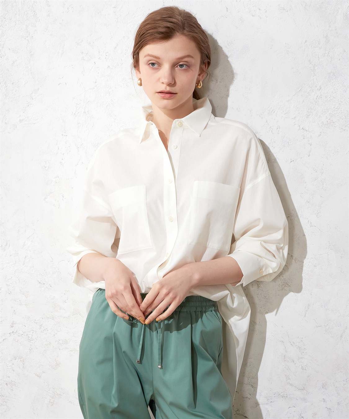 LE SOUK HOLIDAY リネンブレンドオーバーシャツ_sub_17