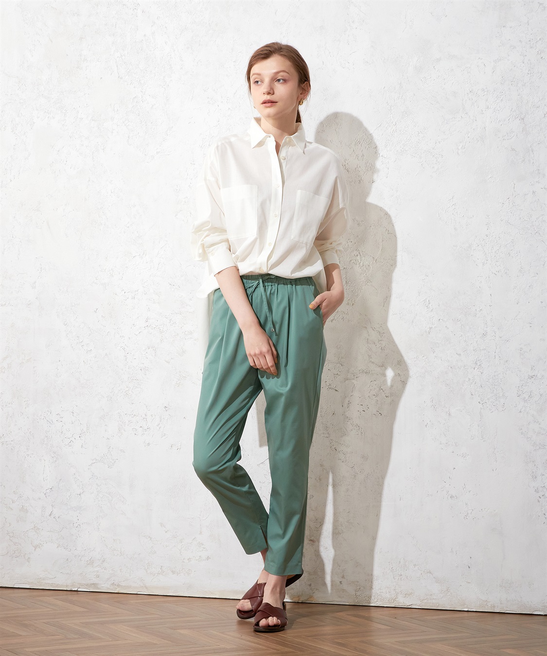 LE SOUK HOLIDAY リネンブレンドオーバーシャツ_sub_21