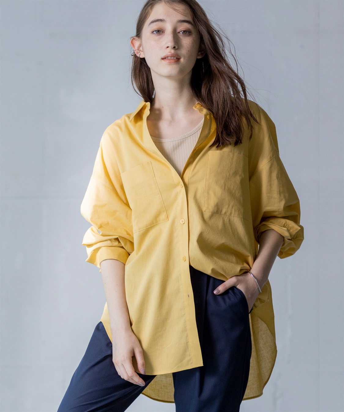 LE SOUK HOLIDAY リネンブレンドオーバーシャツ_sub_30