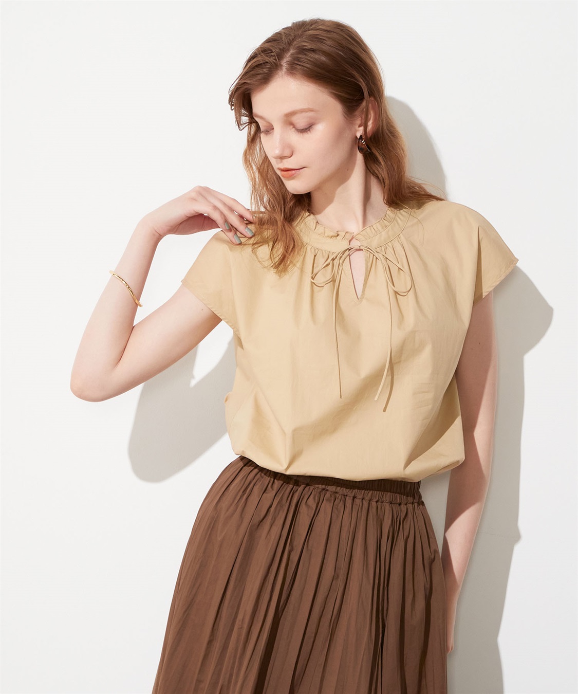 LE SOUK HOLIDAY ノースリーブカフタンブラウス_sub_10