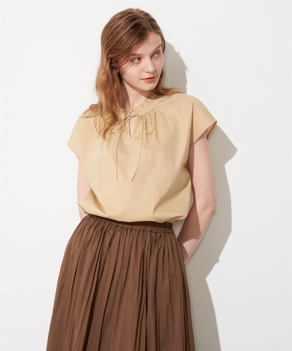 LE SOUK HOLIDAY ノースリーブカフタンブラウス_sub_11