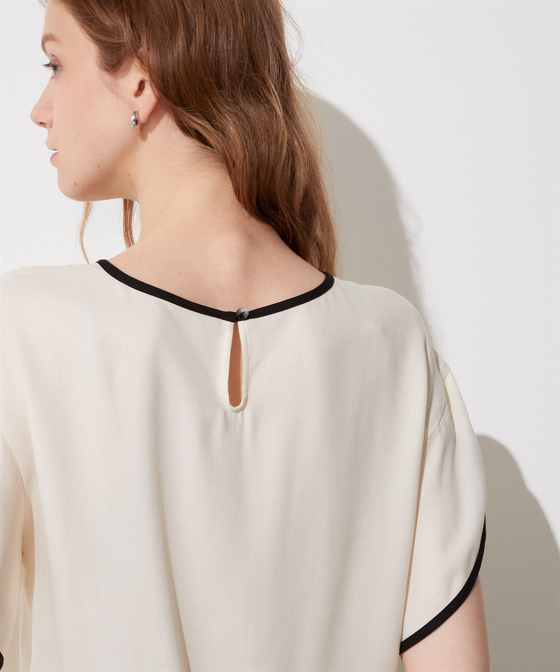 LE SOUK HOLIDAY 配色パイピングブラウス_sub_11