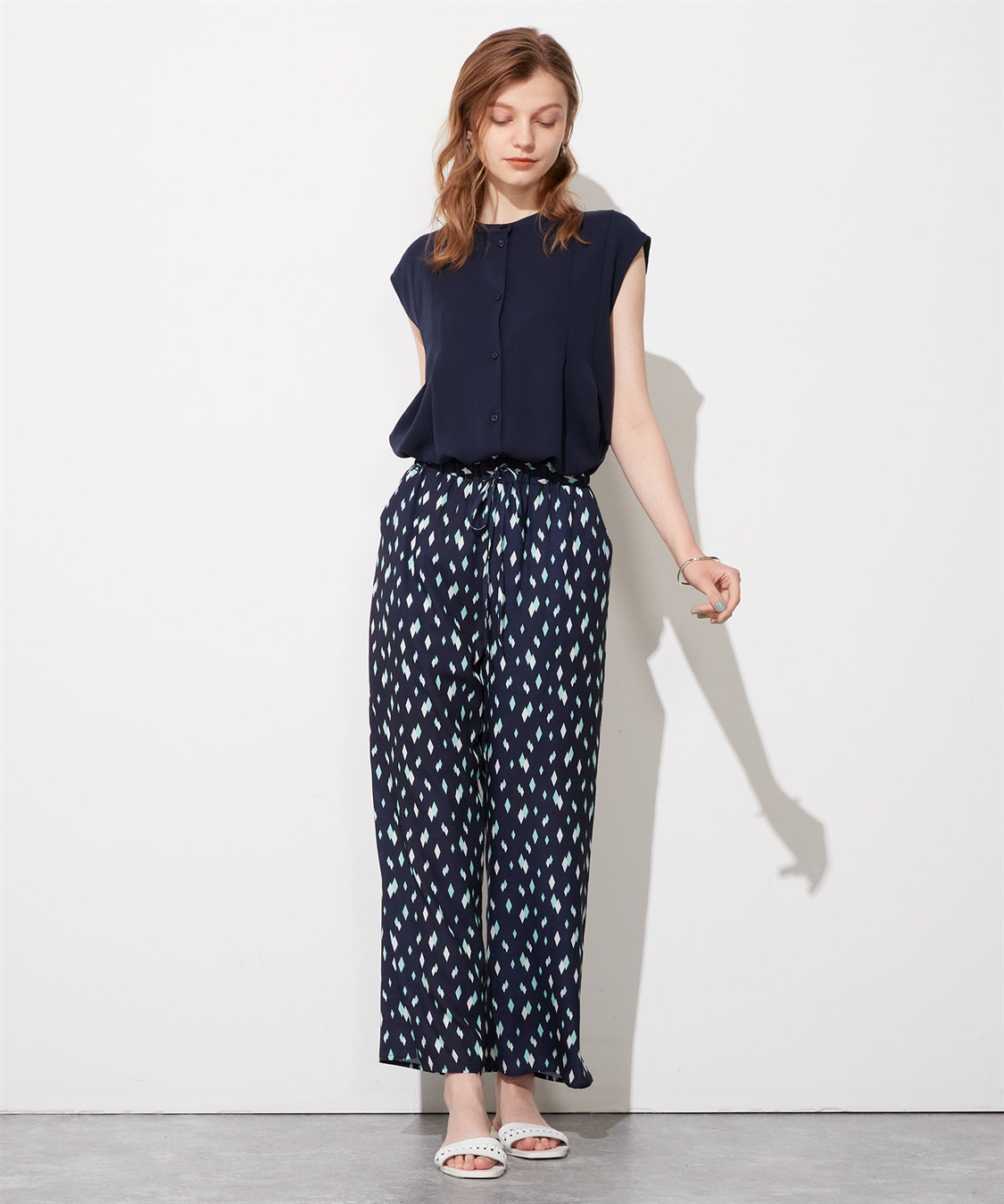 LE SOUK HOLIDAY バックタックノースリーブブラウス_sub_13