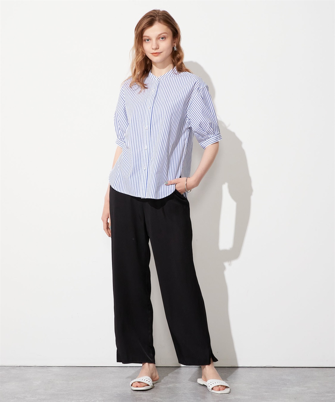 LE SOUK HOLIDAY タックスリーブブラウス_sub_3