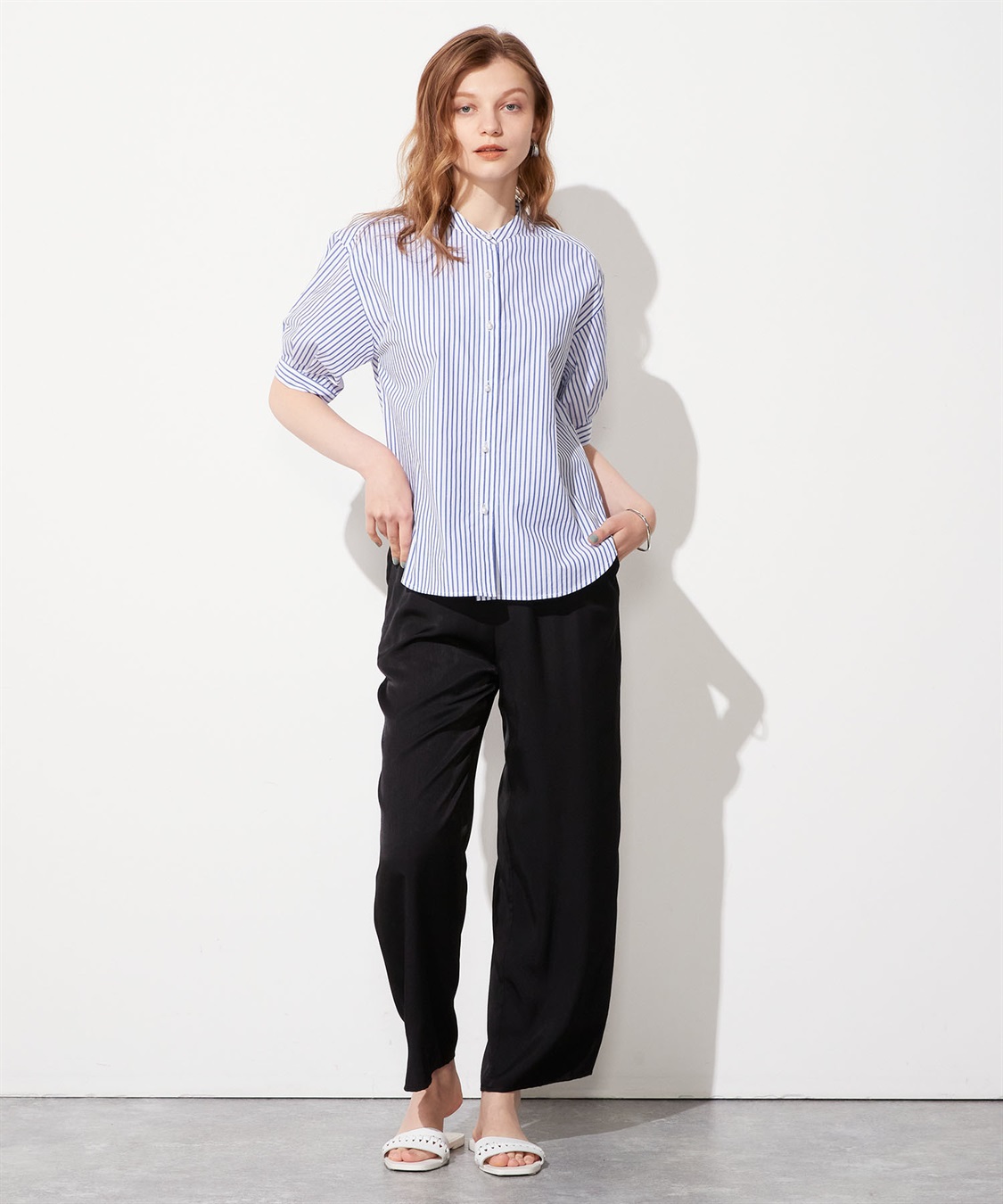 LE SOUK HOLIDAY タックスリーブブラウス_sub_4