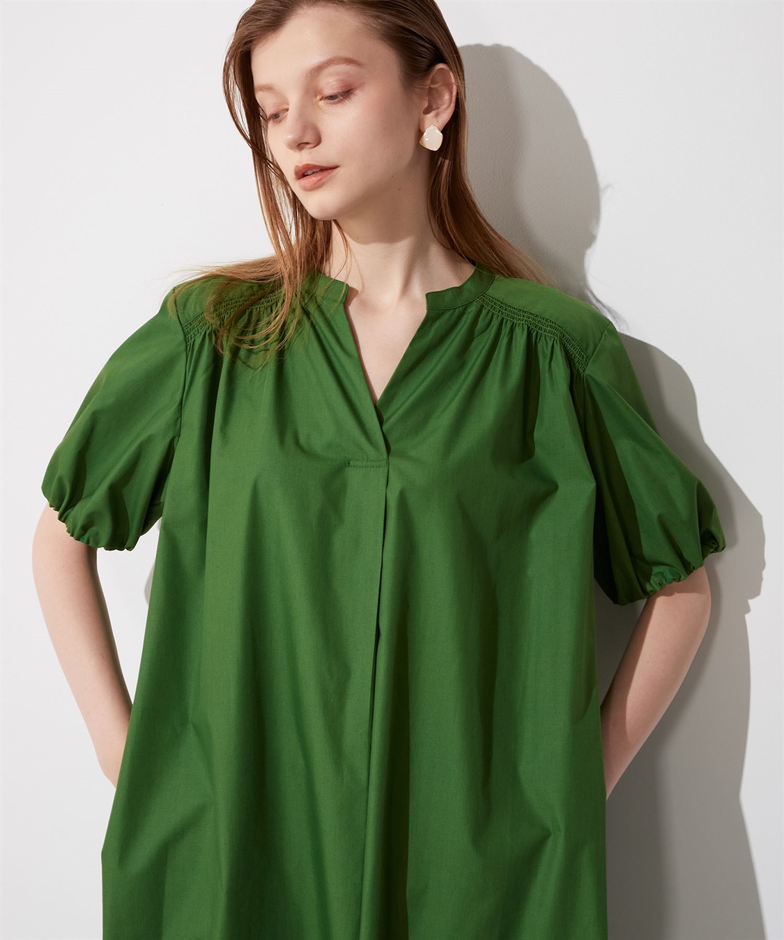 ギャザーワンピース LE SOUK HOLIDAY｜クロスプラス公式通販サイト