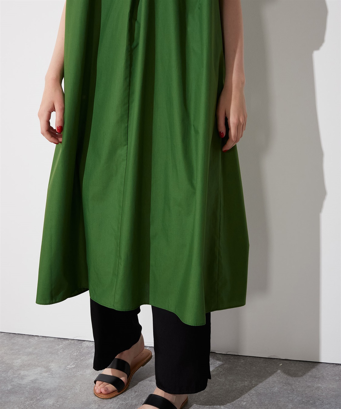 ギャザーワンピース LE SOUK HOLIDAY｜クロスプラス公式通販サイト