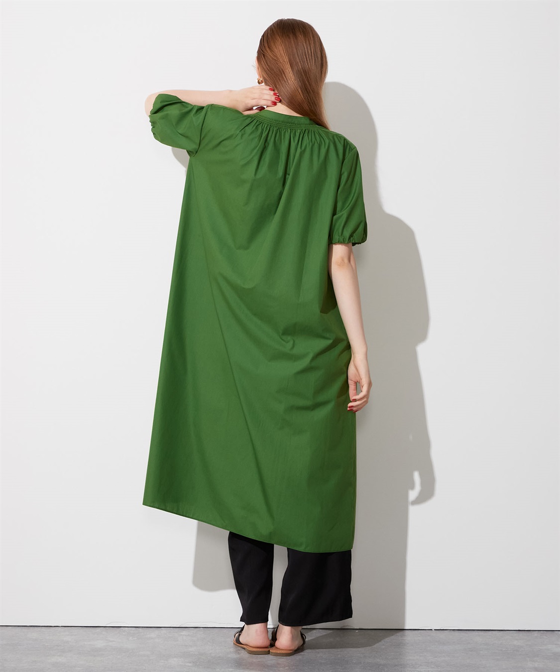 ギャザーワンピース LE SOUK HOLIDAY｜クロスプラス公式通販サイト