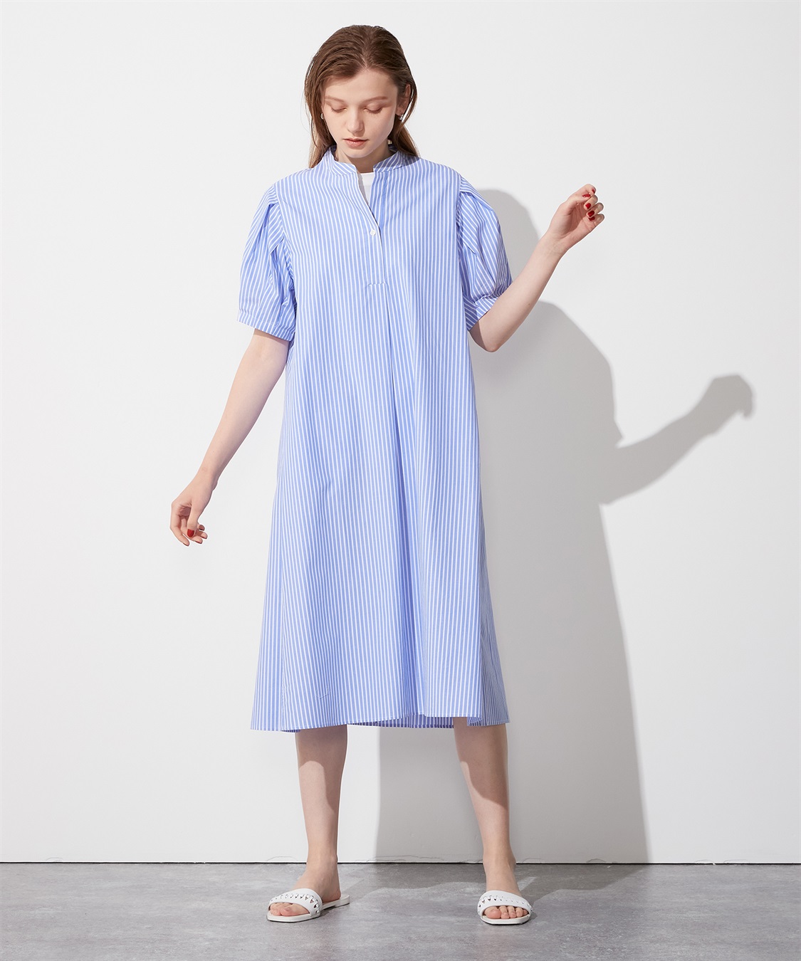 ストライプワンピース LE SOUK HOLIDAY｜クロスプラス公式通販サイト