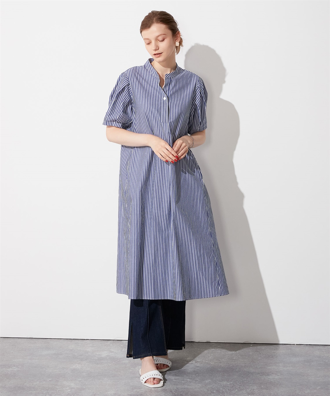 LE SOUK HOLIDAY ストライプワンピース_sub_11