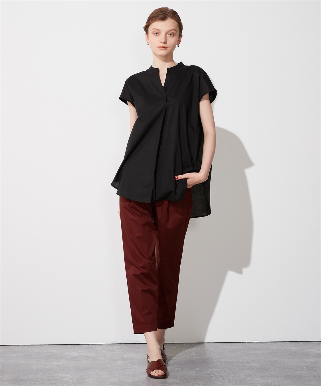 LE SOUK HOLIDAY スキッパーブラウス_sub_1