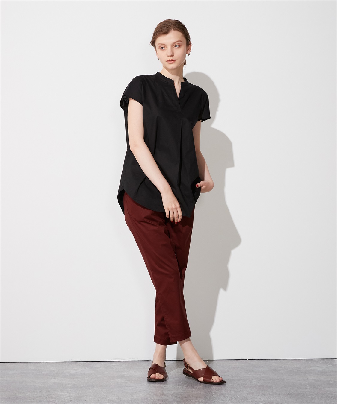 LE SOUK HOLIDAY スキッパーブラウス_sub_2