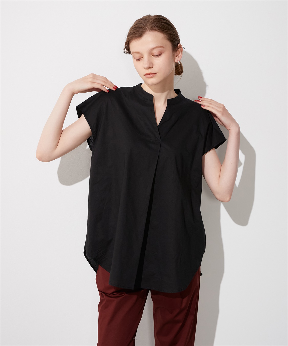 LE SOUK HOLIDAY スキッパーブラウス_sub_3