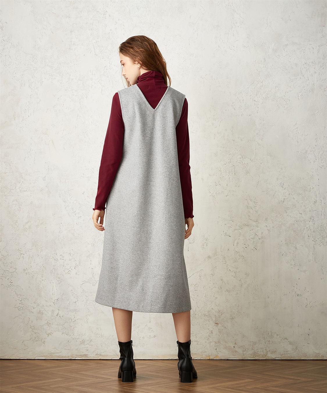 LE SOUK HOLIDAY ウーレット3WAYジャンパースカート_sub_3