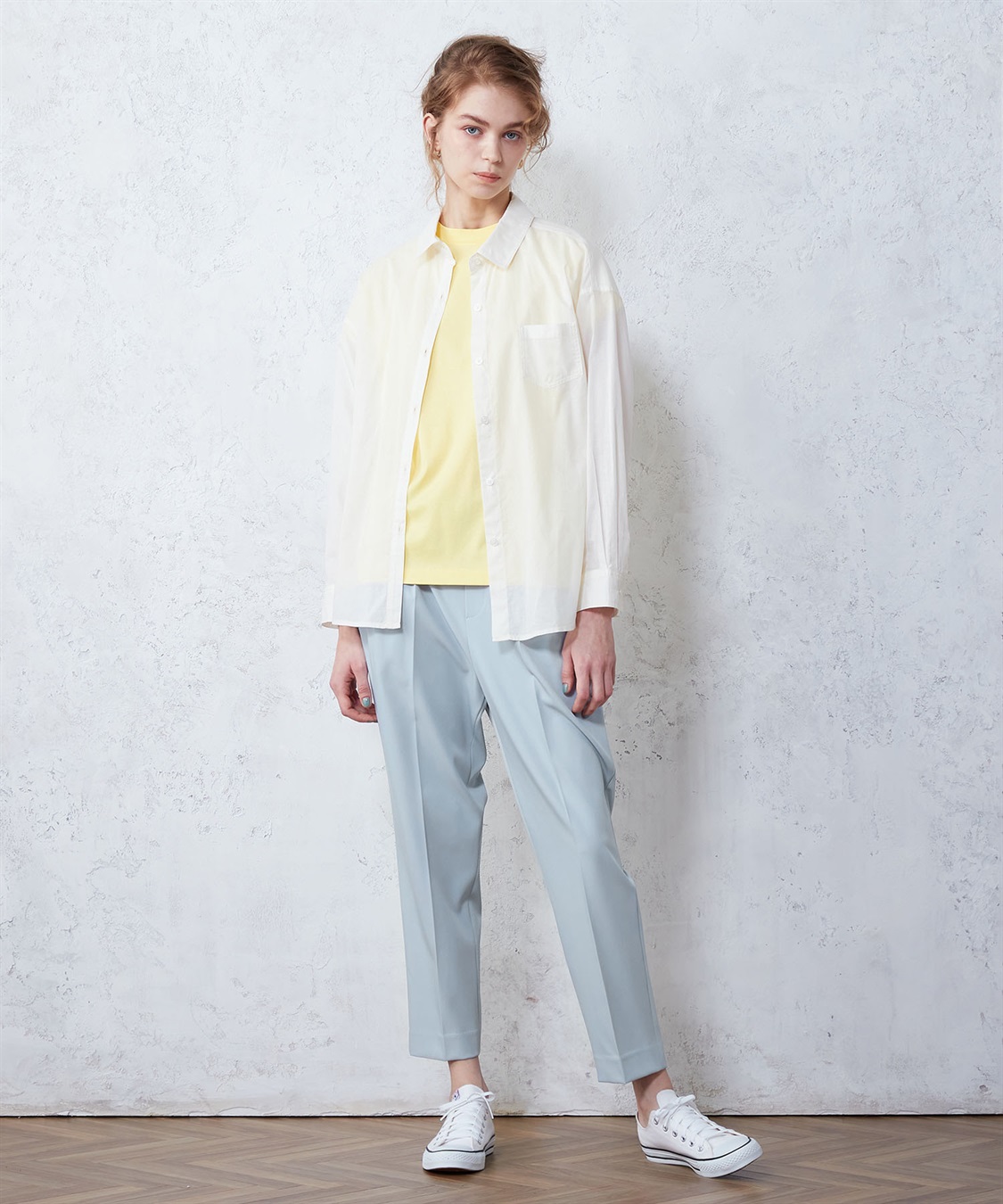 LE SOUK HOLIDAY コットンシルクシャツ_sub_8