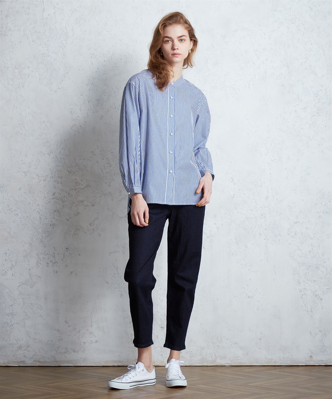 LE SOUK HOLIDAY パールボタンブラウス_sub_4